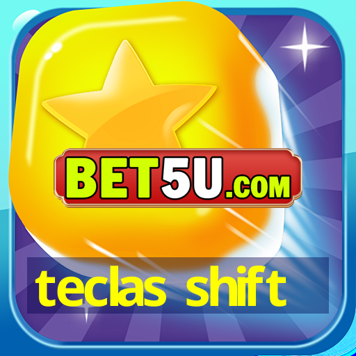 teclas shift